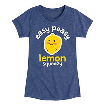 Girls 7-16 Easy Peasy Lemon Squeezy Graphic Tee