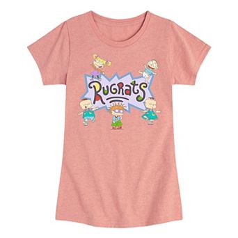 Girls 7-16 Nickelodeon Rugrats Group Graphic Tee