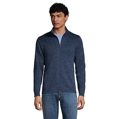Big Tall Lands End Sweater Fleece Jacket