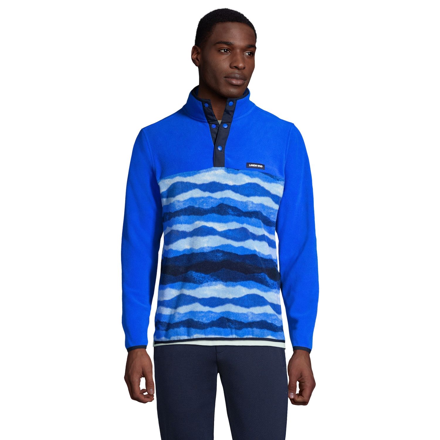 lands end mens fleece