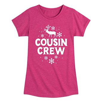 Girls 7-16 Cousin Crew Christmas Graphic Tee