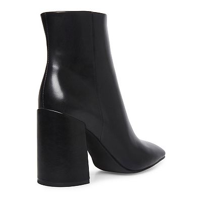 madden girl While Women s Block Heel Ankle Boots