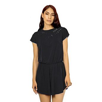 Women's Jordan Taylor Cutout Swim Cover-Up Romper
