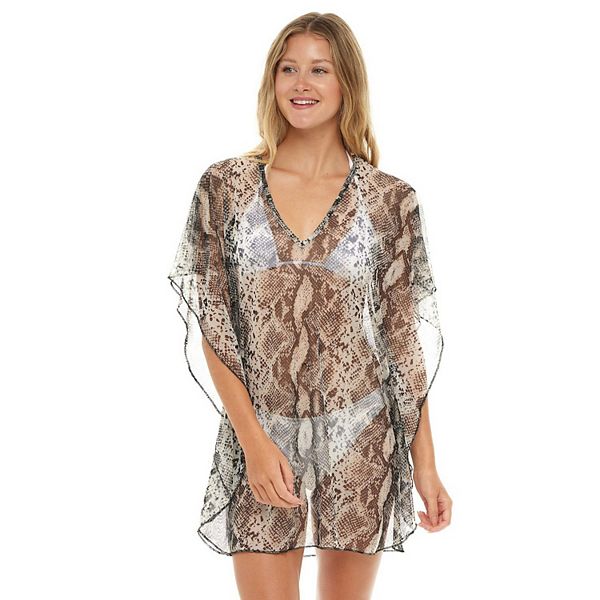 Kohls womens bathing suit best sale cover ups