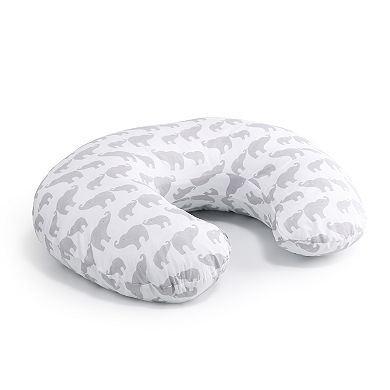The Peanutshell Gray Elephant Nursing Pillow