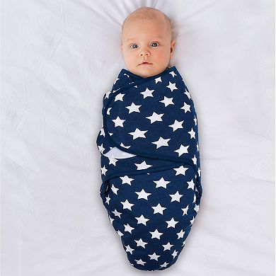 The Peanutshell Blue Dino 3-Pack Swaddles