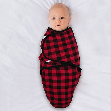 The Peanutshell Plaid Woodland 3-Pack Swaddles