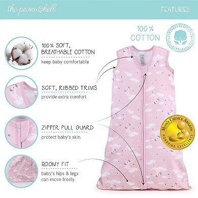 The Peanutshell Pink Celestial 2-Pack Sleepbags
