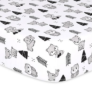 The Peanutshell 4-Pack Woodland Crib Sheets
