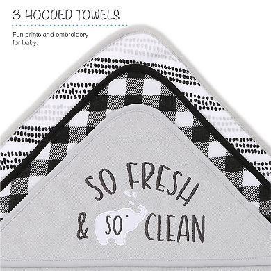 The Peanutshell So Fresh 23-Piece Hooded Towel & Wash Cloth Bath Set