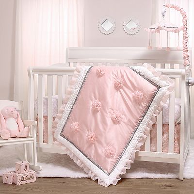 The Peanutshell Arianna 3 Piece Crib Bedding Set