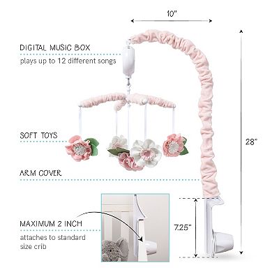 The Peanutshell Flowers Musical Mobile