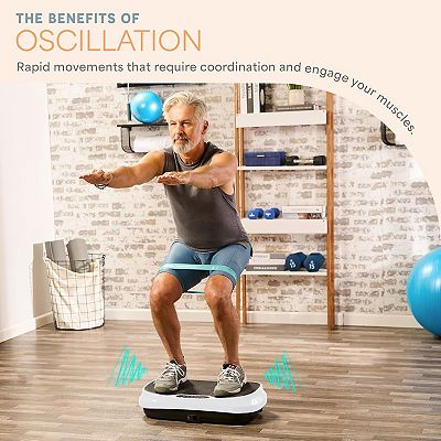 cheap vibration plate LifePro Waver Vibration Plate – FSA/HSA Eligible | Whole Body Vibration  Platform | 330lb Capacity | Lifetime Warranty main image 1