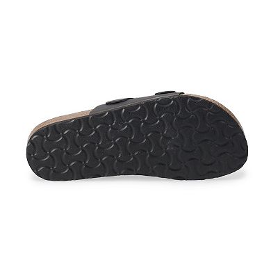 Sonoma Goods For Life® Raymond 02 Men's Leather Slide Sandals