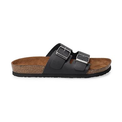 Sonoma Goods For Life® Raymond 02 Men's Leather Slide Sandals