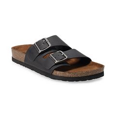 Mens Black Sandals Shoes Kohl s