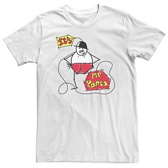Big & Tall Rare Video Games It's Mr. Pants Sketch Tee