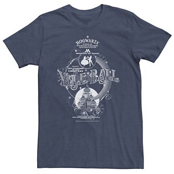 Big & Tall Harry Potter Christmas Yule Ball Invitation Tee