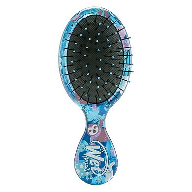 Wet Brush Mini Detangler Hair Brush -Llama Holiday-Blue