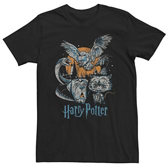 Big & Tall Harry Potter Familiar Sketch Portrait Tee