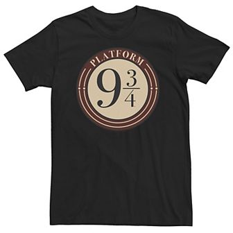 Big & Tall Harry Potter Platform 9 & 3/4 Tee