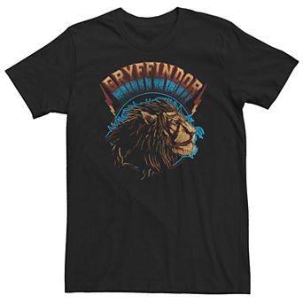 Big & Tall Harry Potter Gryffindor Lion Rock Tee