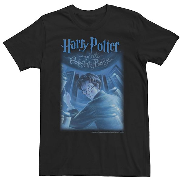 Big & Tall Harry Potter and the Order Of The Phoenix Book Cover Tee