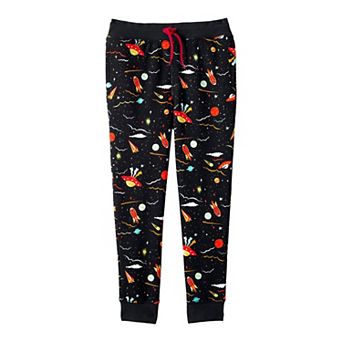 Kids 2-20 Lands' End Cord Drawstring Sherpa-Lined Jogger Pants in Regular & Husky