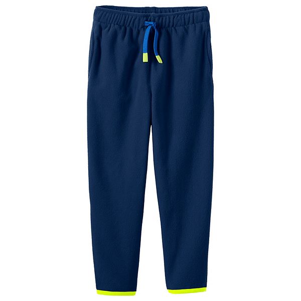 Kids 220 Lands' End Kids T100 Fleece Jogger Pants in Regular & Husky