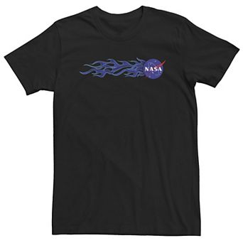 Big & Tall NASA Flame Logo Tee