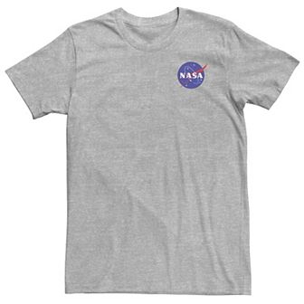 Big & Tall NASA Full Blue Logo Tee