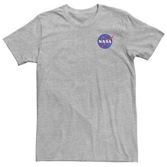 Big & Tall NASA Full Blue Logo Tee