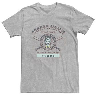 Big & Tall DC Comics Batman Arkham Asylum Logo Tee