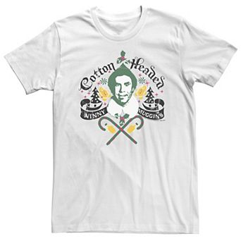 Big & Tall Elf "Cotton Headed Ninny Muggins" Portrait Tee