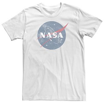 Big & Tall NASA Pastel Blue Logo Tee