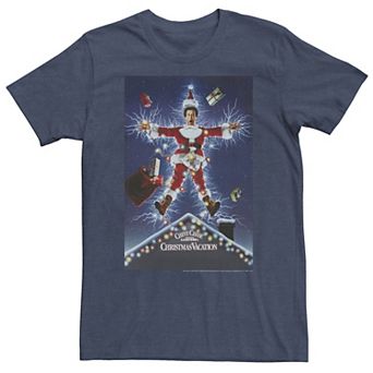 Big & Tall National Lampoon's Christmas Vacation Classic Movie Poster Tee