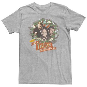 Big & Tall Seinfeld "It's A Festivus For The Rest OF Us" Wreath Tee