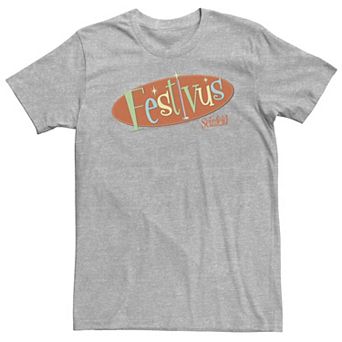 Big & Tall Seinfeld Festivus Logo Tee