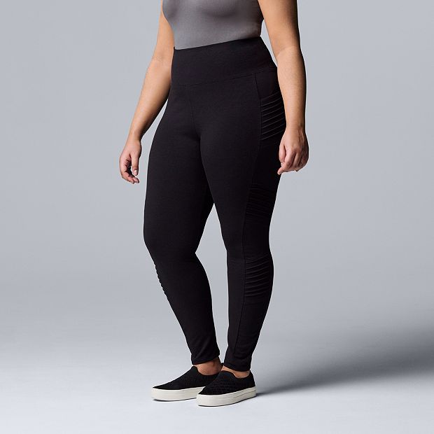 Simply Vera Vera Wang Cotton Blend Leggings for Women for sale