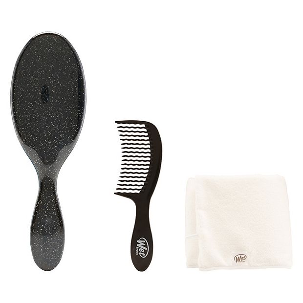 Wet Brush Detangling Hair Brush & Brush Cleaner Set