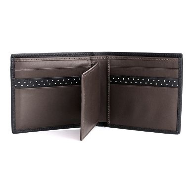 Men's Dopp Alpha RFID I.D. Convertible Thinfold Wallet