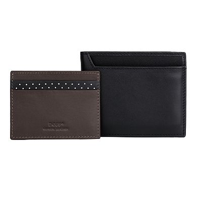 Men's Dopp Alpha RFID I.D. Convertible Thinfold Wallet