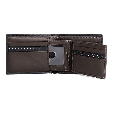 Men's Dopp Alpha RFID I.D. Convertible Thinfold Wallet