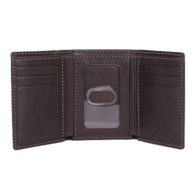 Men's Dopp Regatta Leather I.D. Trifold Wallet