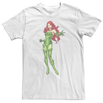 Big & Tall DC Comics Earth Day Poison Ivy Full Figure Standing Reach Tee