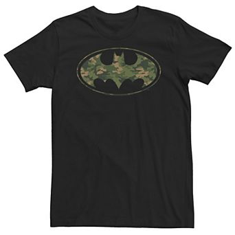 Big & Tall DC Comics Batman Arctic Camo Logo Tee