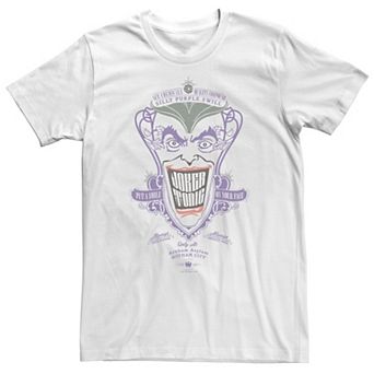 Big & Tall Batman Joker Tonic Logo Tee