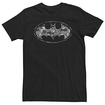 Big & Tall DC Comics Batman Arctic Camo Logo Tee