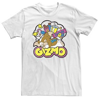 Big & Tall Gremlins Gizmo Candy Pop Art Tee