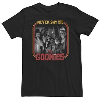 Big & Tall The Goonies Never Say Die Portrait Tee